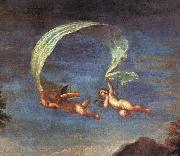 Francesco Albani Adonis Led by Cupids to Venus, detail oil painting
